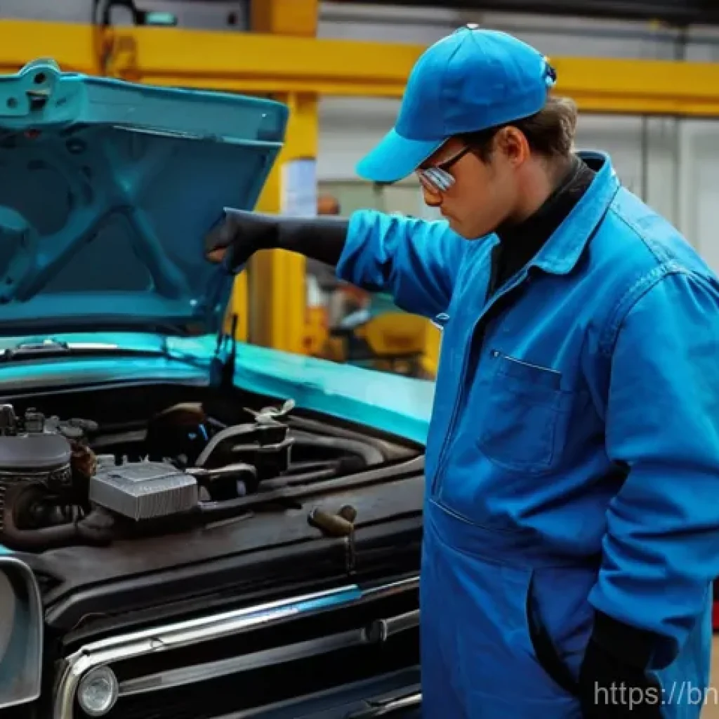 자동차정비기사 실무 경험 쌓는 법 - **Prompt 1: "The Apprentice's First Steps in a Traditional Auto Workshop"**
    A young, enthusiasti...