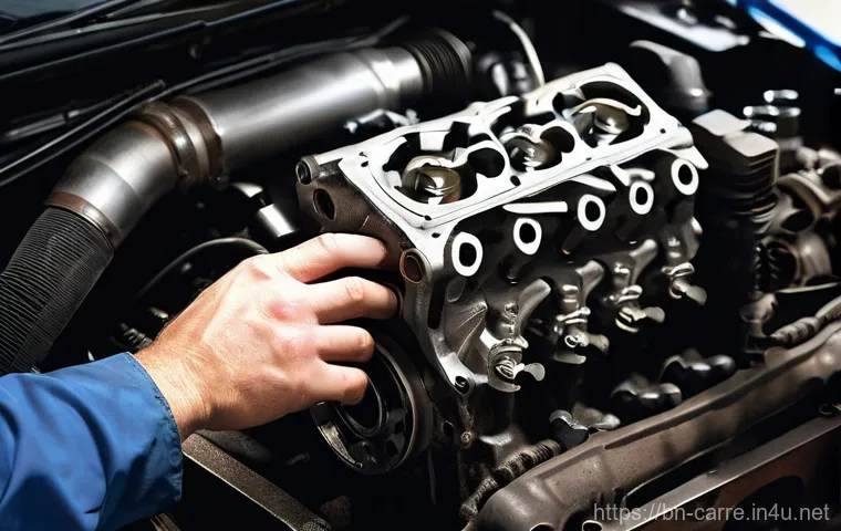 자동차정비기사 실기 시험 준비법 - **Modern Mechanic and EV Diagnostics**
    A highly detailed, realistic image of a professional car ...
