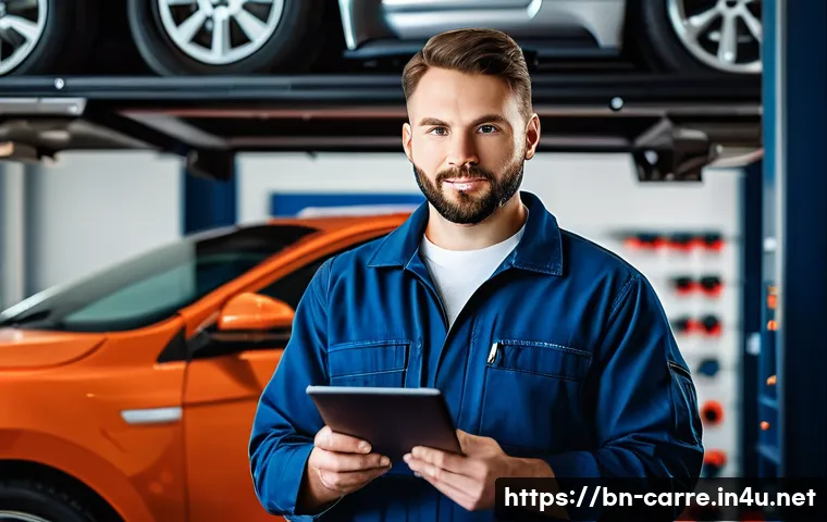 자동차정비기사 연봉 협상 팁 - Expert Mechanic with Advanced Diagnostics**
    "A highly skilled and experienced automotive mechani...